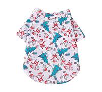 leasote Camisas para perros de estilo hawaiano, sudadera colorida para cachorros, camisetas transpirables estampadas para mascotas, ropa para niños pequeños, medianos y grandes, perros, gatos, talla 3