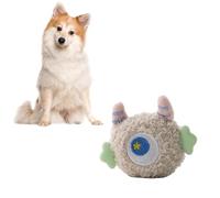 leasote Juguetes chirriantes para perros, lindos juguetes masticables para perros para masticadores agresivos, juguetes chirriantes indestructibles para perros, juguete interactivo para masticar