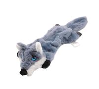 leasote Juguetes chirriantes para perros, sin relleno, juguete masticable para masticadores agresivos, juguete chirriante indestructible, juguetes para cachorros sin relleno para aburrimiento y