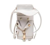 Leather Bucket Bag - Shoulder Purse for Women | Soft PU Material with Adjustable Strap Drawstring Closure Casual Handbag for Daily Travel and Office Outfits Elegant 6.69x5.12x8.66 in