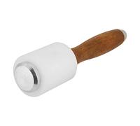 Leather Carving Hammer Mallet, Nylon T Head Wood Handle DIY Leathercraft Tool for Leather Cowhide Crafting Sewing Carving Printing