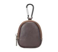 Leather Coin Pouch | Waterproof Zipper Change Bag | Compact Card and Coin Wallet For Men and Women, Portable Change Holder For Everyday Use, Travel, and Organizing, Waterproof Change Bag