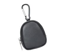 Leather Coin Pouch | Waterproof Zipper Change Bag | Compact Card And Coin Wallet For Men And Women, Portable Change Holder For Everyday Use, Travel, And Organizing, Waterproof Change Bag, Negro ,