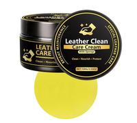 Leather Conditioner - 100g Grain Preserver, Seat Care for Upholstery Renewal, Texture Shine with Stain Guard, Sofa Maintenance, Bag Restorer for Vehicle Detailing, Garage Storage and Indoor Protection