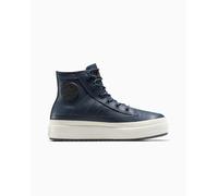 Leather Converse Chuck Taylor All Star Equip Waterproof Zapatillas Altas en Navy/navy, Talla EU 40 Navy/navy EU 40