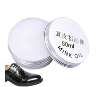 Leather Cream - Leather Balm | Interior Nourishing Cream and Cleaner Ideal for Cleaning Reduces Wrinkles and Bleaches Anti-Aging Effect Car Interior Protective Agent for Boot Sofa Repair Care