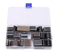 Leather Hole Punch Cutter Set 39 Shapes High Carbon Steel Thin Incisive Hollow Hole Puncher for DIY Leather Craft Projects Christmas Gifts