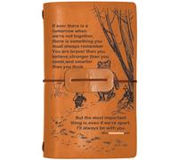 Leather Journal for Daughter Son Granddaughter Grandson, If Ever There Is a Tomorrow Travel Photo Diary Notebook, Encouragement Gift from Mom Dad Grandma Grandpa, Graduation College Going Away Gift