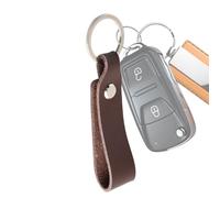 Leather Keychain Strap, Car Home Organizer, 3.74x0.79in Key Ring Holder, Authentic Elegant Design, Compact Everyday Utility for Men, Women, Adults, Mother, Father, Sister, Family, Friends, Daily Use