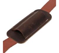 Leather Knife Sheath, Horizontal Carry Belt Scabbard, Vintage Knife Holder, Ideal para Navidad, cumpleaños, Día del Father, Secure Fit & Protective Storage, 4,65 x 2,24 pulgadas