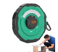 Leather Measuring Tape, Double Side Easy to Read Measuring Tape Ruler, 15x15x3cm Adorable Ergonomic Multifunctional Construction Woodworking Scale for Engineer