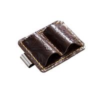 Leather Pen Clip Holder Notebook With Clip Double Hole Pencil For Planner Journal Clipboard Loop