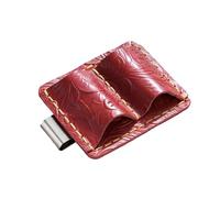 Leather Pen Clip Holder Notebook With Clip Double Hole Pencil For Planner Journal Clipboard Loop