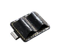 Leather Pen Clip Holder Notebook With Clip Double Hole Pencil For Planner Journal Clipboard Loop