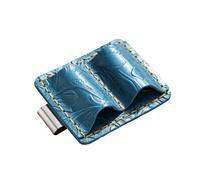 Leather Pen Holder with Metal Clip Notebook Pen Double Hole Pencil Clip for Journal Planner Folder Book Writing Tool Organizers