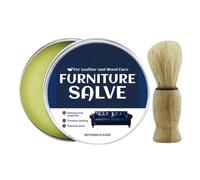 Leather Polisher - Protective Conditioning Balm, Furniture Care, Enhancer, Color Cream | Advanced Moisturizing Leather Maintenance Solution for Shoes Boots Sofa