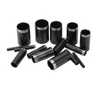 Leather Punch Mold Hollow Punch Cutter High Density Incisive Edges Professional Leather Craft Tool for DIY Leatherworking Jewelry Making 15 Pcs Set 1mm to 15mm Sizes