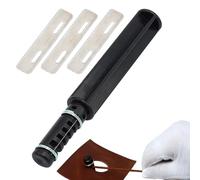 Leather Strap Cutter | Adjustable Rotating Hand Tools | Leather Cord Lace Maker Cutter | For Beginners Professionals Women Belt Bracelet Necklace Bag Making Shoe Repair Saddle, Précis Polyvalent