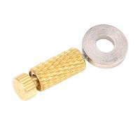 Leather Suture Position Needle Leathercraft Located Locking Pin Craft Stitching Fixed Hand Sewing Tool (Short 0-6mm(silver Top Gold Bottom))