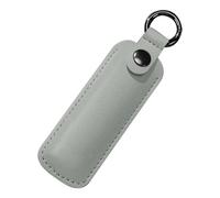 Leather USB Flaşh Drive Case - Thumb Drive Holder | 11cm PU Cylindrical Organizer Waterproof Scratch Resistant Portable Protective Storage Sleeve for Data Stick Travel Office Use