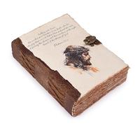 LEATHER VILLAGE Diario de cuero vintage con hebreos 12:2 versículo bíblico en relieve, diario de oración cristiana para mujeres y hombres, 200 páginas hechas a mano de algodón con borde de cubierta de