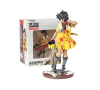 (Leatherface A Box) Horror Bishoujo Halloween Michael Myers Freddy Krueger Jason Voorhees Chucky Colección Pennywise