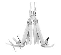 Leatherman 2H Wave+ Multiherramienta - Herramienta de Acero Inoxidable 18 en 1 con Navaja, Alicates y Cortaalambres, Acero Inoxidable