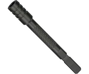Leatherman Bit Driver Extender - Extensión Para Multiherramientas Leatherman con Soporte de Puntas Grande - Para Puntas Planas y Estándar de 6,35 mm" - Negro