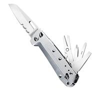 Leatherman Free K4X - Multiherramienta para camping y supervivencia, fabricado en EE.UU., con 9 herramientas incorporadas, con bloqueo total, destornilladores y abrebotellas