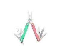Leatherman Micra - Llavero Multiherramienta de Acero Inoxidable con Tijeras de Resorte y 9 Herramientas, Bayside