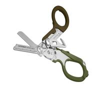 Leatherman Raptor Rescue, Bosque con Funda Multiusos | Cizalla Plegable de Emergencia con Corta Correas y Rompe Cristales, Tijera de Emergencia Médica