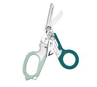 Leatherman Raptor Rescue - Cizalla Plegable de Emergencia con Corta Correas y Rompe Cristales - Tijera de Emergencia Médica, Menta Helada