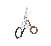 Leatherman Raptor Rescue, Coyote Tan/Negro con Funda Molle | Cizalla Plegable de Emergencia con Corta Correas y Rompe Cristales, Tijera de Emergencia Médica