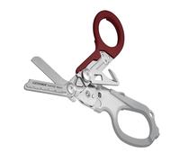 Leatherman Raptor Rescue, Granate con Funda Multiusos | Cizalla Plegable de Emergencia con Corta Correas y Rompe Cristales, Tijera de Emergencia Médica