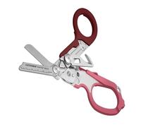 Leatherman Raptor Rescue, Rosa Frambuesa con Funda Multiusos | Cizalla Plegable de Emergencia con Corta Correas y Rompe Cristales, Tijera de Emergencia Médica