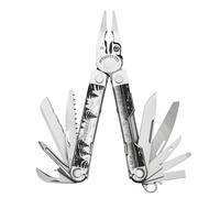 Leatherman Rebar Multiherramienta - 17 Herramientas Para Bricolaje y Camping, Colección Aventura, Lago