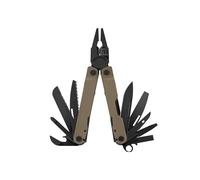 Leatherman Rebar Multiherramienta, Acero Inoxidable Negro, Marrón | 17 Herramientas Para Bricolaje y Camping