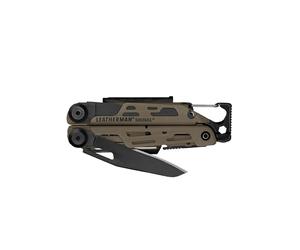 LEATHERMAN, Signal, 19-in-1 Multi-tool for Outdoors, Camping, Hiking, Fishing, Survival, Durable & Lightweight EDC, Made in the USA, Coyote Tan