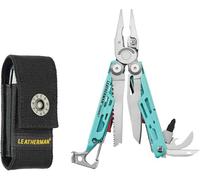 Leatherman Signal Survival Multiherramienta con 19 herramientas, barra de hierro bloqueable, martillo y silbato, en estuche de nailon y agua inoxidable