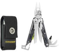 Leatherman Signal Granite Grey multiherramienta de supervivencia 832737, funda nailon