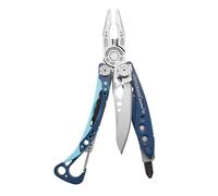 Leatherman Skeletool CX - Multiherramienta 7 en 1 Para Camping y Supervivencia, Acero Inoxidable, Made in USA, Belladona