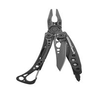 Leatherman Skeletool CX - Multiherramienta 7 en 1 Para Camping y Supervivencia, Acero Inoxidable, Made in USA, Onyx