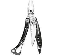 Leatherman Skeletool CX - Herramienta multiusos con 7 utensilios, incluye alicates, cortaalambres y un cuchillo, para el aire libre y camping, hecha en EE.UU., en acero inoxidable