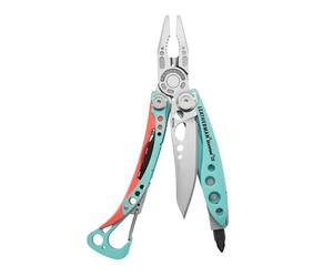 Leatherman Skeletool CX - Multiherramienta 7 en 1 Para Camping y Supervivencia, Acero Inoxidable, Made in USA, Paraiso