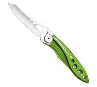 Leatherman Skeletool KB Navaja multiusos ligera y robusta con abrebotellas, acero inoxidable, en Verdant