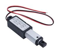 Leatikall Electric Small Lineal Actuator, 0,8 Pulgadas 50n Empuje 15 mm/s Actuador de Movimiento Lineal para la Ventana del Robot de Automatización del Hogar