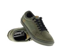 Leatt 1.0 Flat Shoe Caballeros Zapatillas para MTB 41.5 Verde oliva oscuro