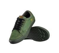 Leatt 1.0 Flat Shoe Caballeros Zapatillas para MTB 43 Verde oliva oscuro