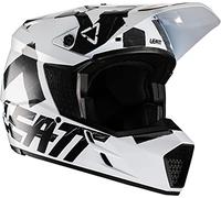 Leatt 1022010195 Casco Moto 3.5 V22, Blanco, XL 63-64 cm