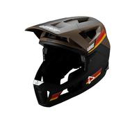 Leatt 1025104480, Casco MTB Hombre, Marrón, S